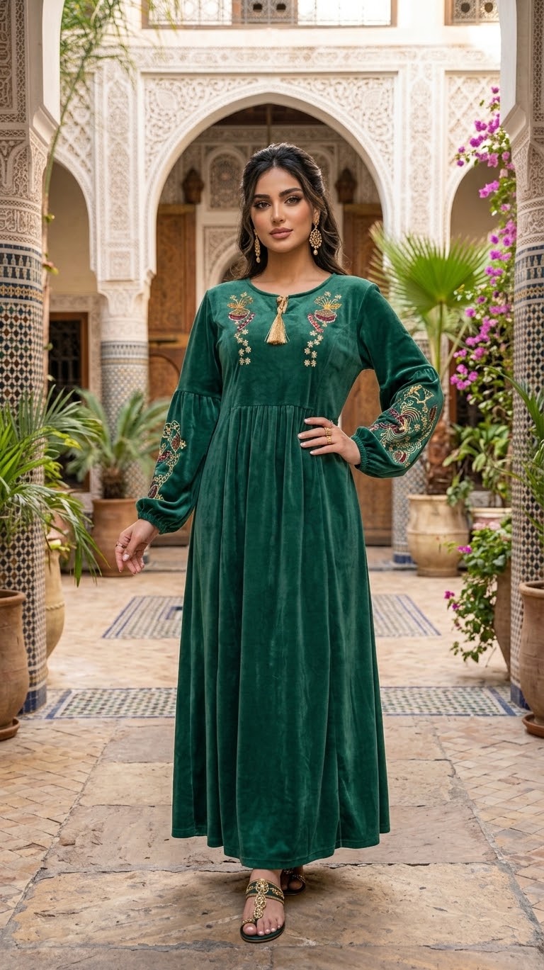 kaftan dress